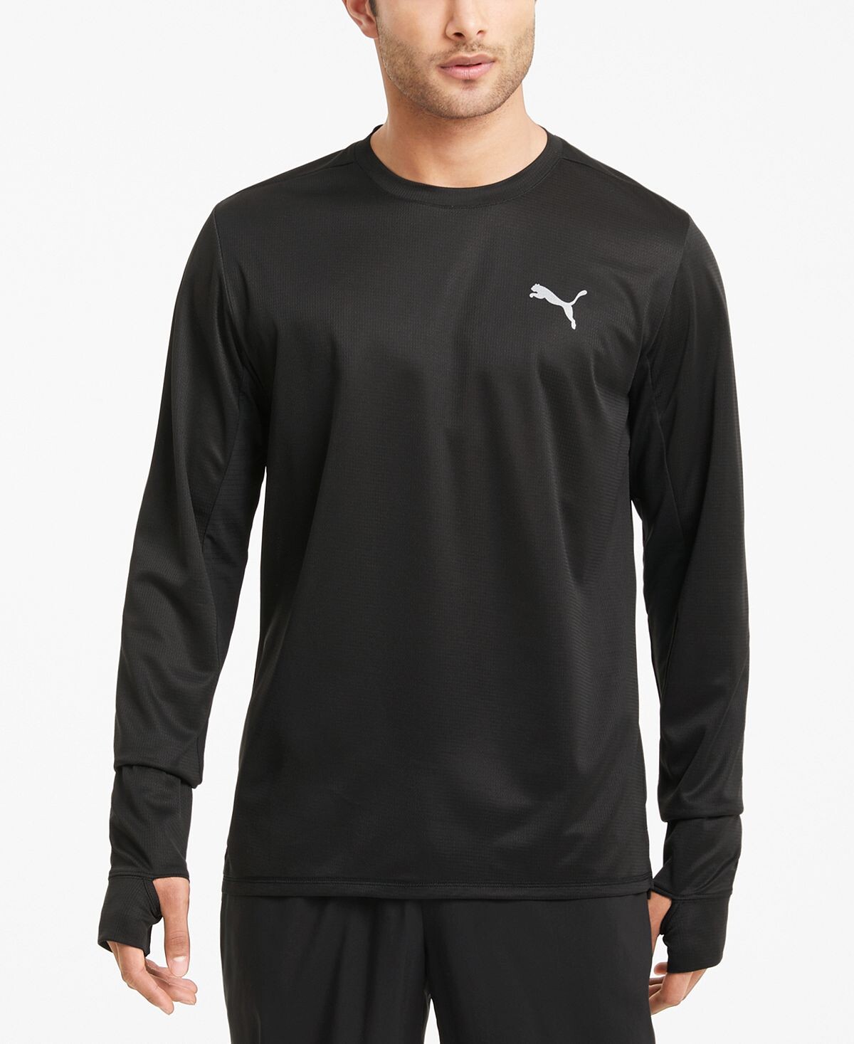 

Мужская влагоотводящая футболка с длинными рукавами для бега Favorite Puma