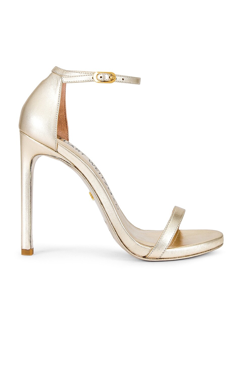 

Туфли Stuart Weitzman Nudist, цвет Light Gold