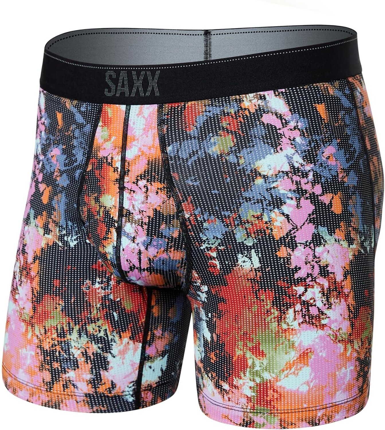 

Трусы Quest Boxer Brief Fly SAXX UNDERWEAR, цвет Prismatic Ice Dye/Multi