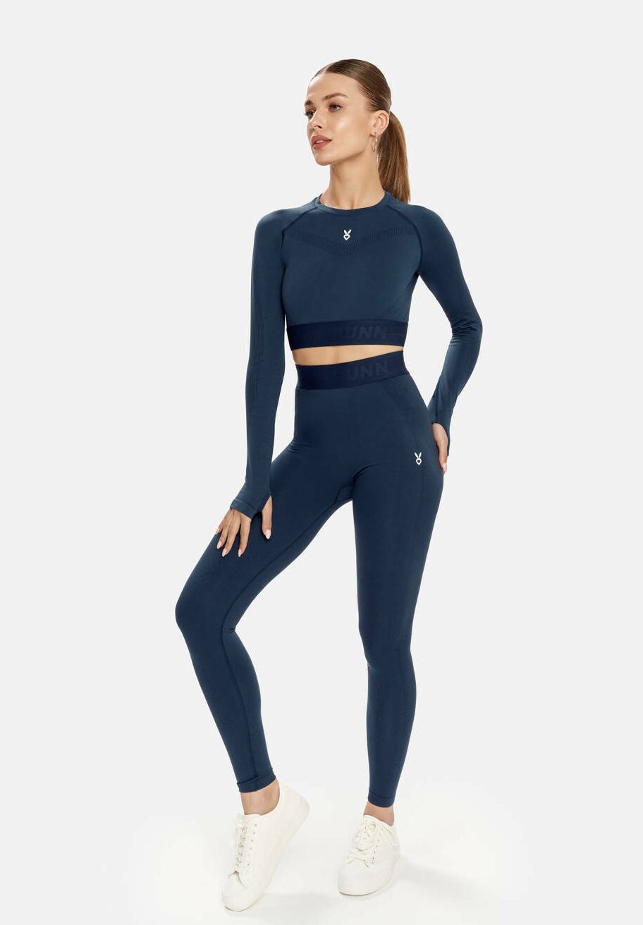 

Брюки BASIC, Leggings Cardio Bunny, темно-синий