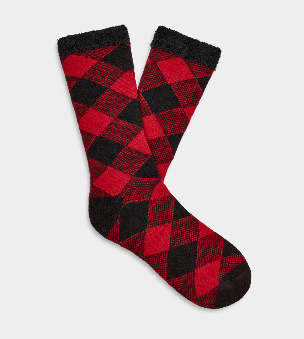 

Носки Grady Fleece Lined Crew Sock UGG, красный