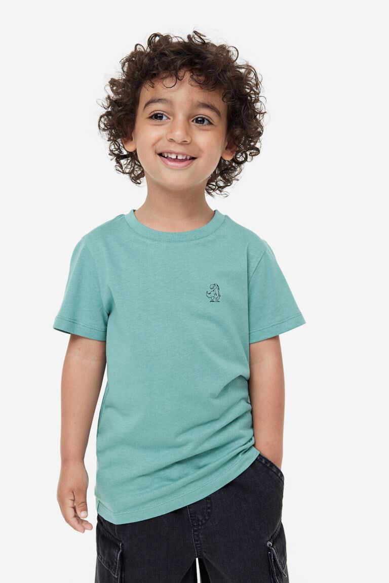 

Хлопковая футболка H&M