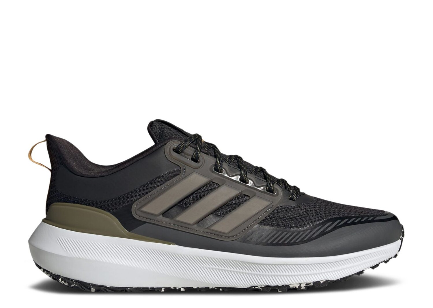 

Кроссовки adidas Ultrabounce 'Black Preloved Yellow', черный