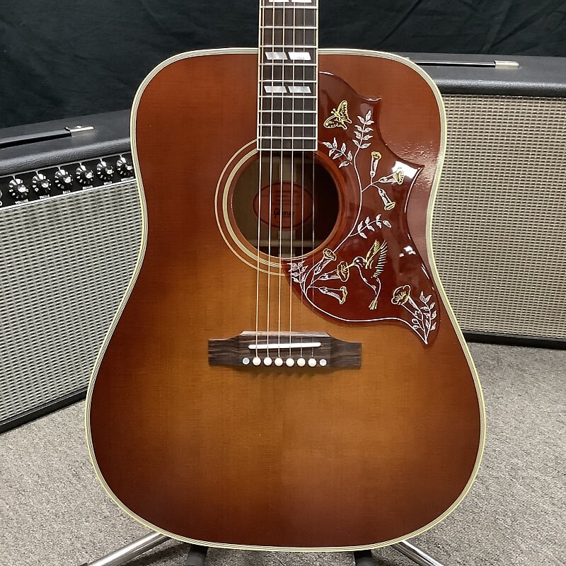 

Акустическая гитара 2023 Gibson 1960 Hummingbird Fixed Bridge Heritage Cherry Sunburst