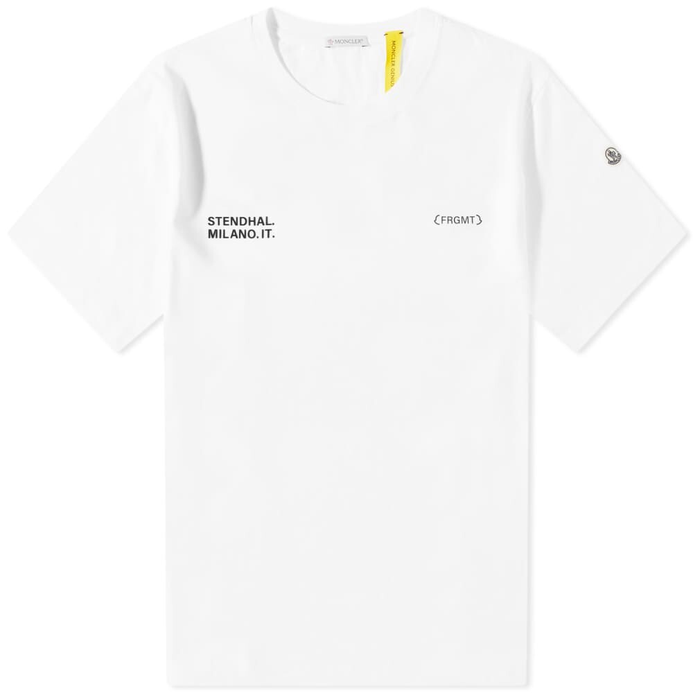 

Футболка Moncler Genius x Fragment, белый