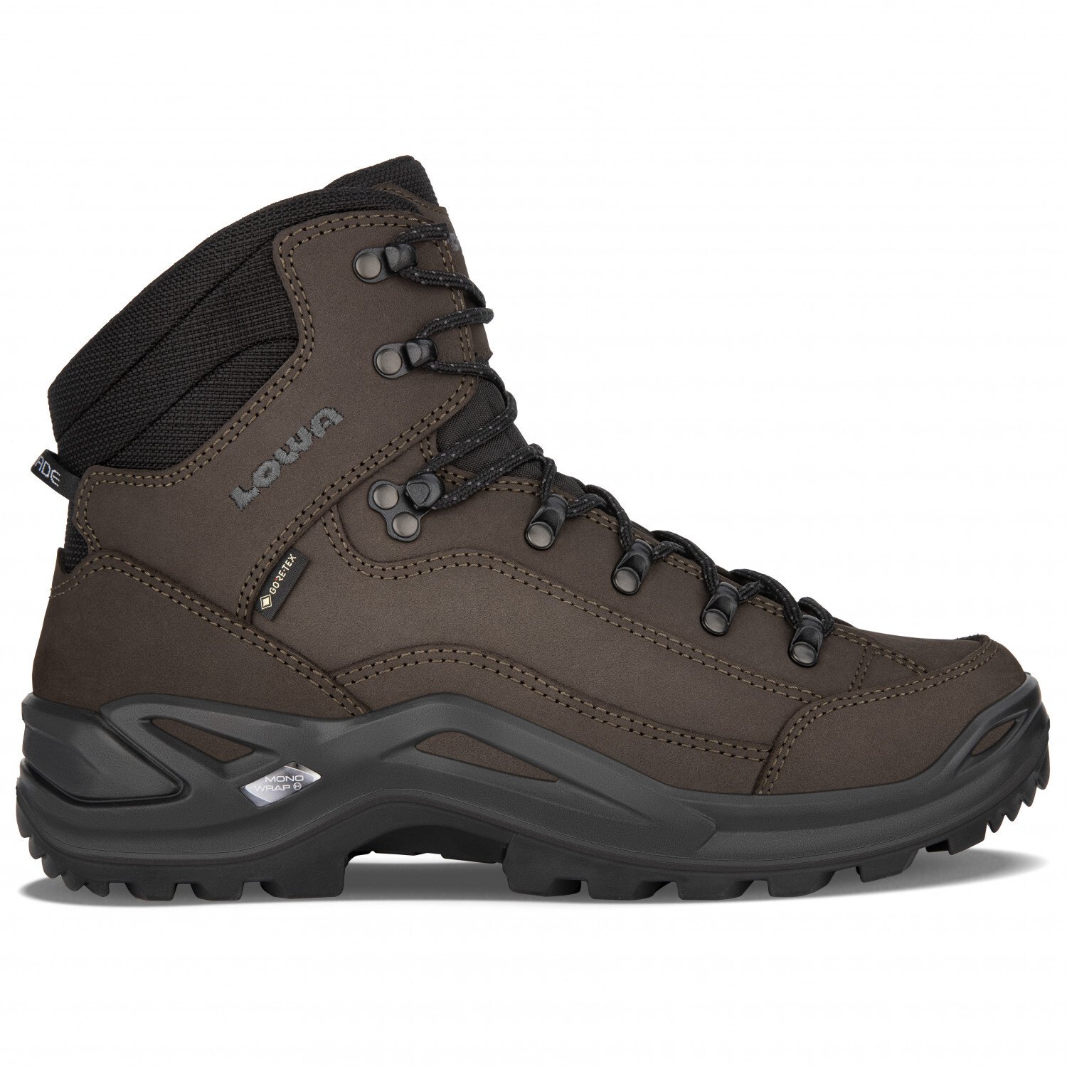 

Ботинки для прогулки Lowa Renegade GTX MID, цвет Dark Brown/Black