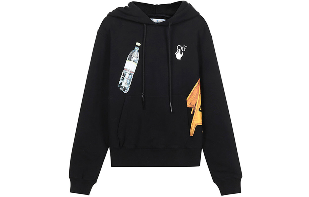 

OFF-WHITE Мужская толстовка, цвет Black