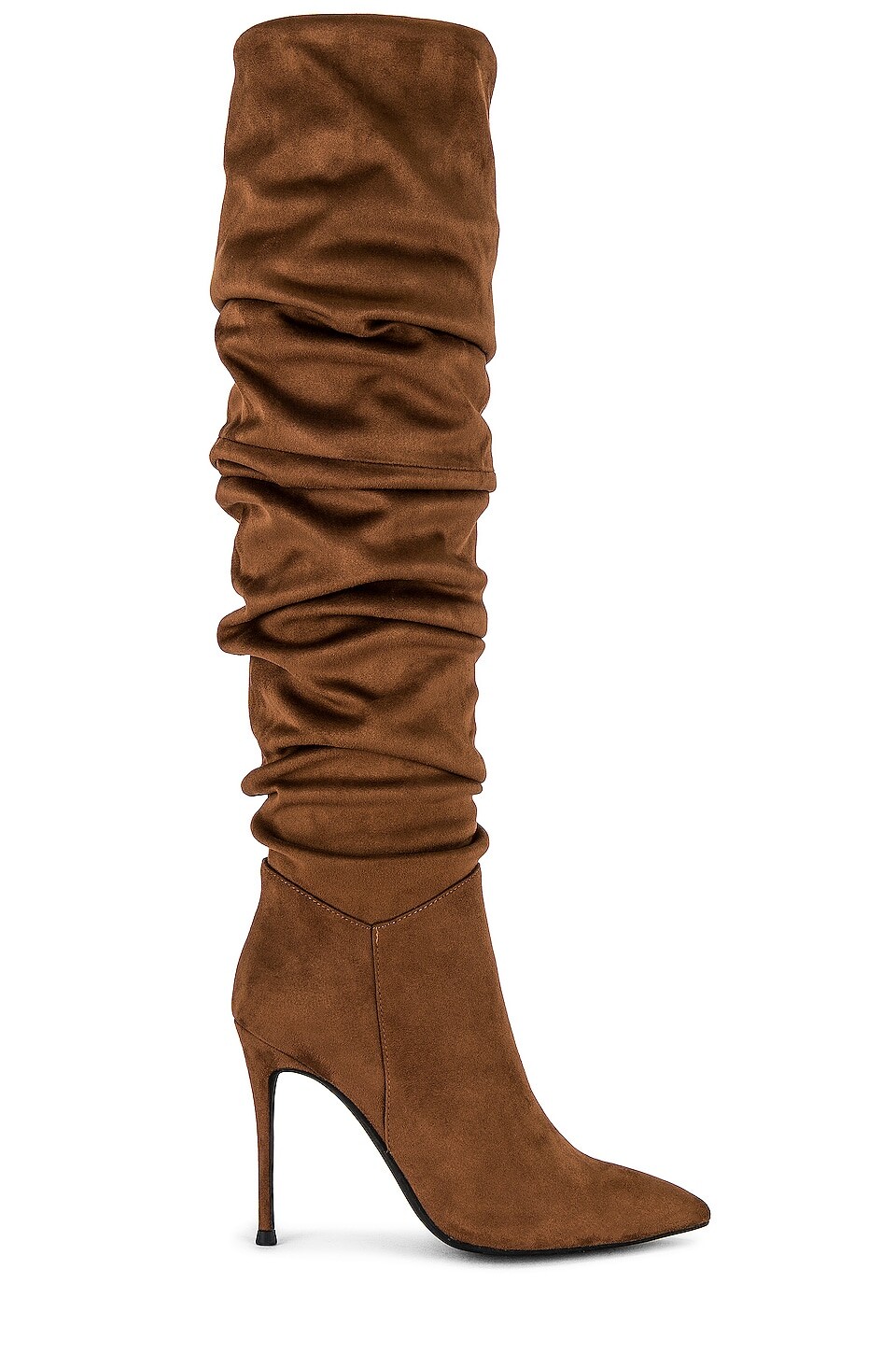 

Ботинки Jeffrey Campbell Pillar Heeled, цвет Brown Suede