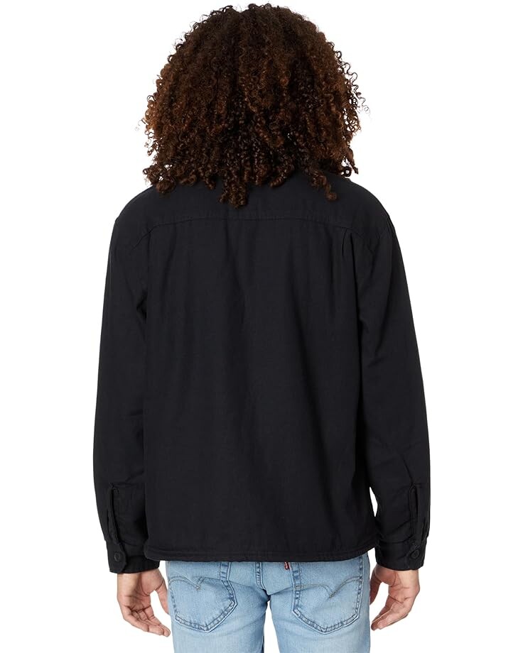 

Куртка Hurley Bixby Canvas Sherpa Lined Jacket, черный