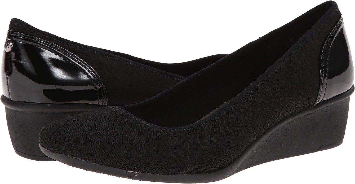 

Туфли на танкетке Sport Wisher Anne Klein, цвет Black Fabric
