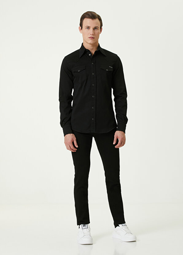 цена Черные джинсовые брюки скинни essential Dolce&Gabbana