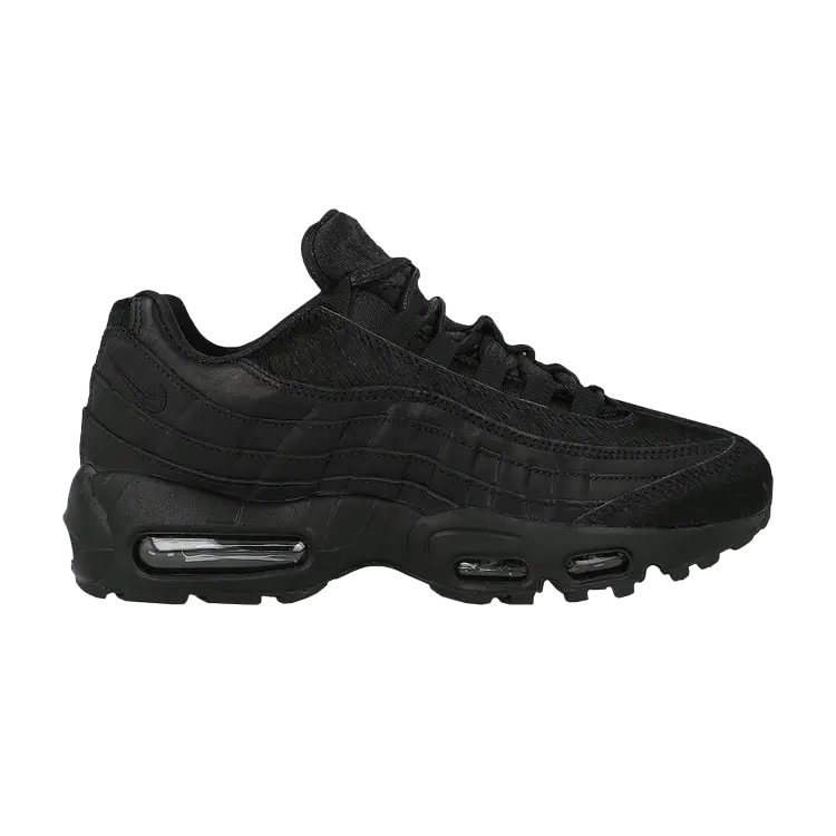 

Кроссовки Nike Wmns Air Max 95 Premium 'Black Pony Hair', черный