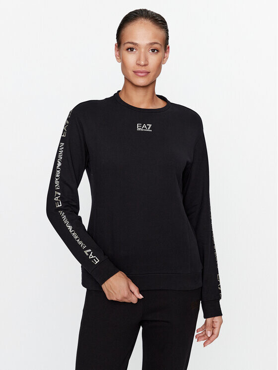 

Толстовка обычного кроя Ea7 Emporio Armani, черный