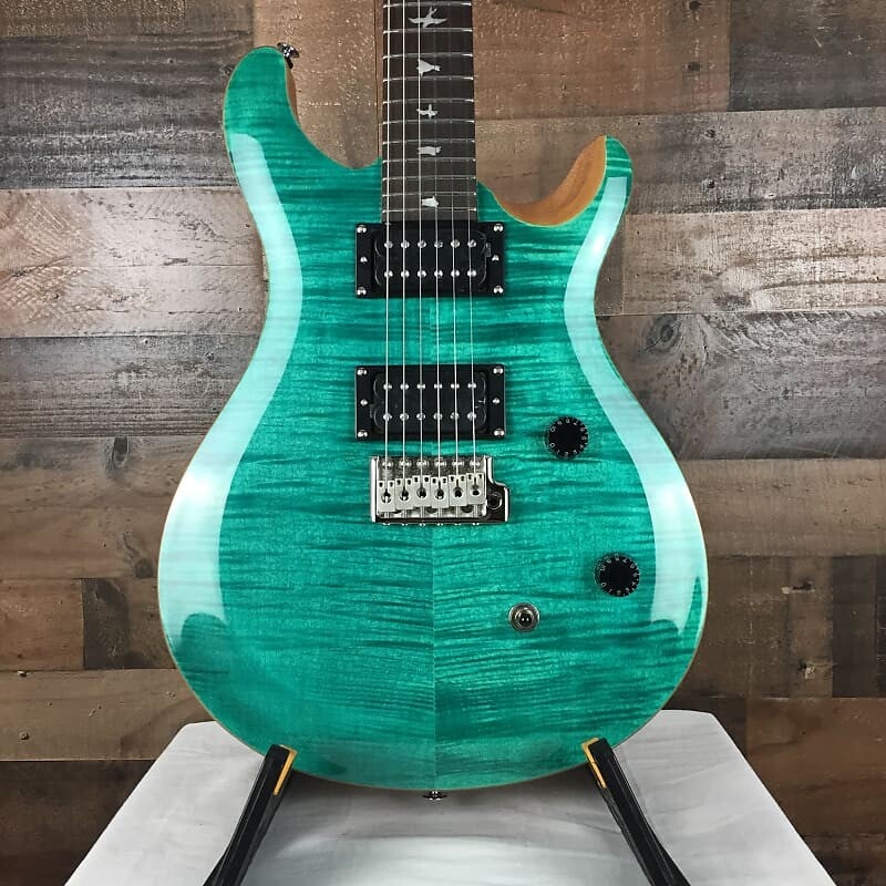 Электрогитара PRS SE CE 24 Electric Guitar with Gig Bag, Turquoise, Free Ship, 216 russtone rujm hss sk электрогитара с чехлом