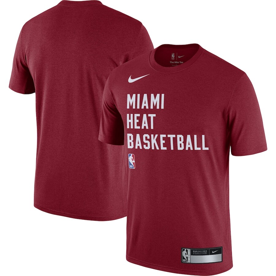 

Футболка с коротким рукавом Nike Miami Heat, красный
