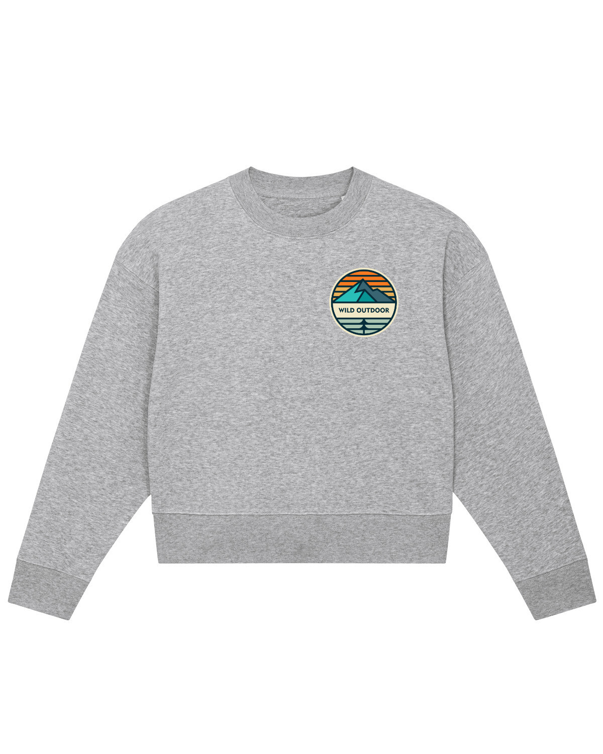 

Толстовка wat Apparel Wild outdoor, цвет Grau meliert