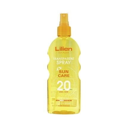 

Прозрачный солнцезащитный спрей Spf 20 200мл, Lilien