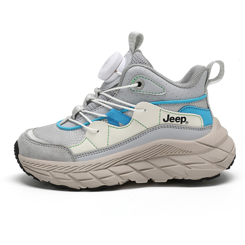 

Кроссовки Jeep Kids Lifestyle Shoes Kids Low-top Blue/beige, серый