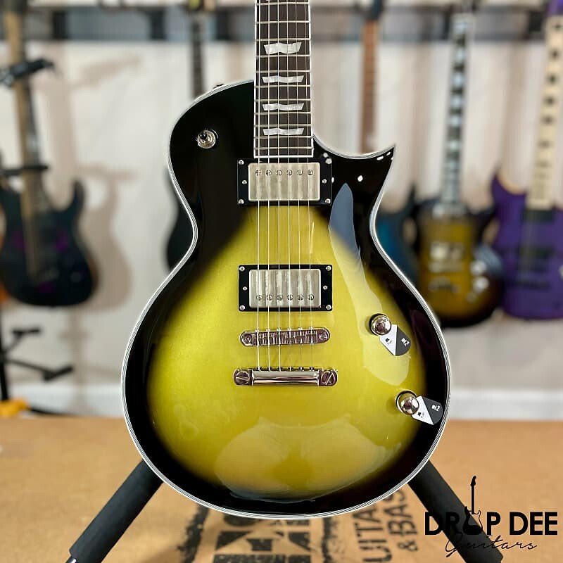 

Электрогитара ESP LTD Bill Kelliher Signature BK-600 Electric Guitar w/ Case-Vintage Silver Sunburst