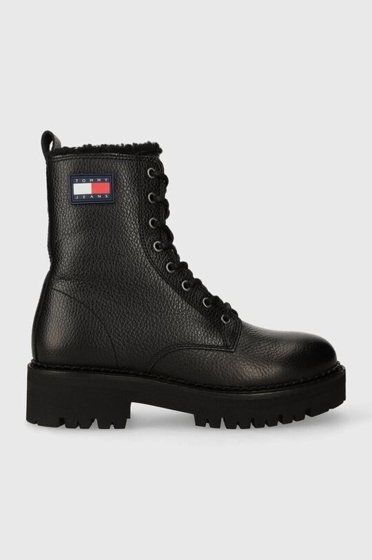 

Кожевники TJW URBAN BOOT TUMBLED LTR WL Tommy Jeans, черный