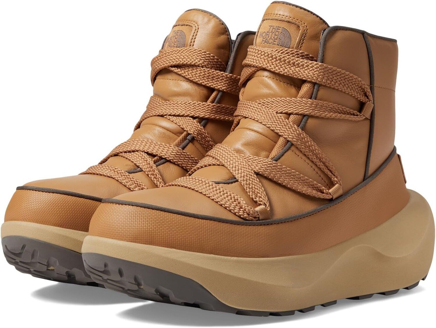 

Зимние ботинки Halseigh ThermoBall Lace WP The North Face, цвет Almond Butter/Falcon Brown