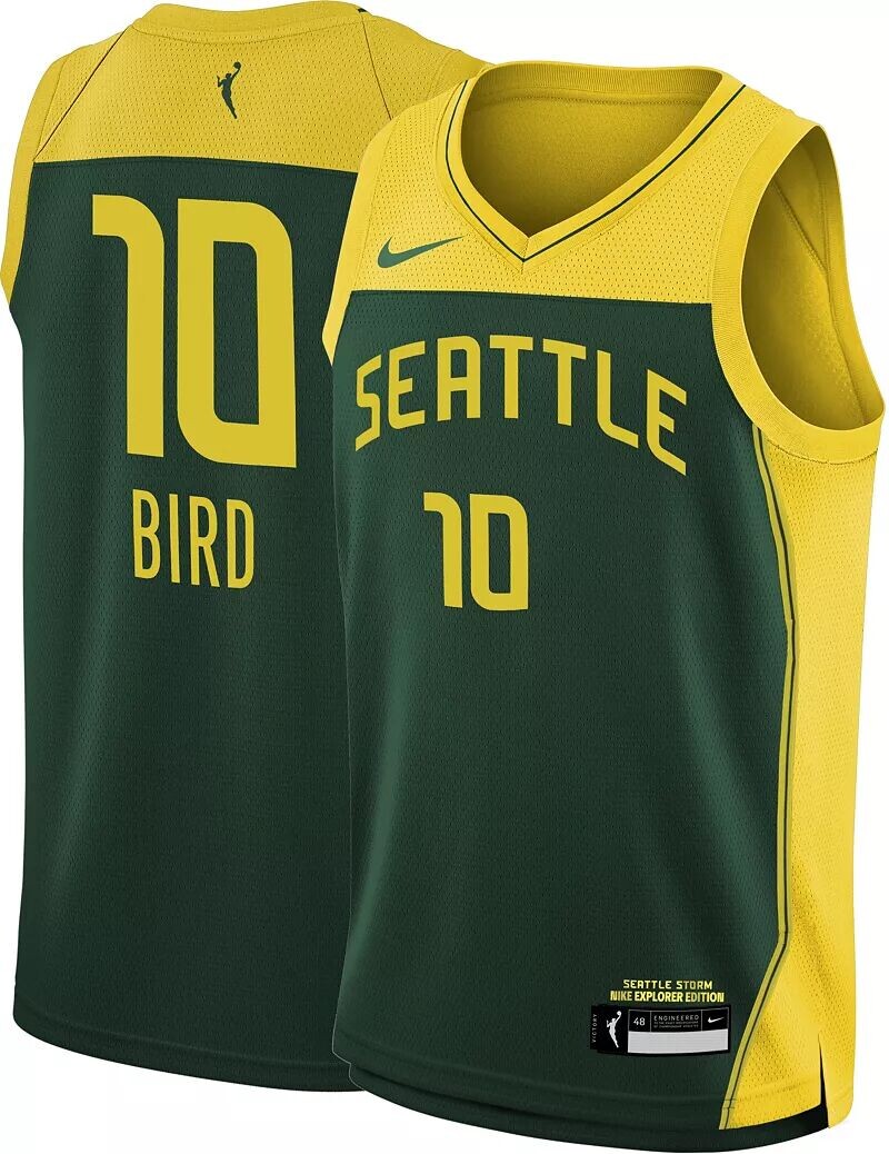 

Outerstuff Молодёжная майка Nike Seattle Storm Green Sue Bird #10 Explorer