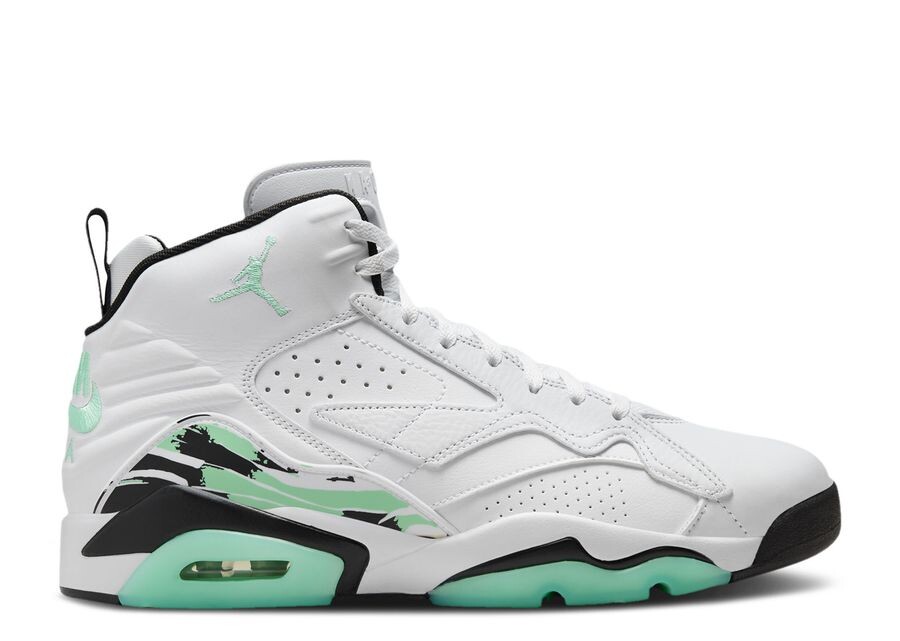 

Кроссовки Air Jordan Jordan Mvp 'White Green Glow', белый