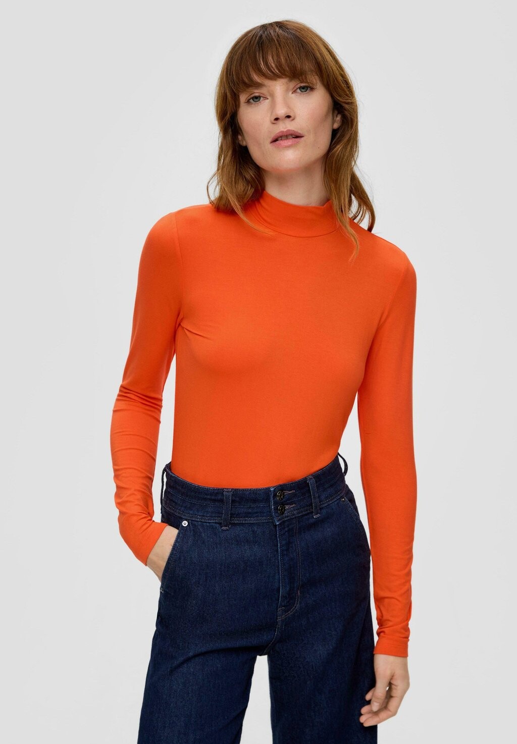 

Рубашка с длинным рукавом s.Oliver, цвет orange