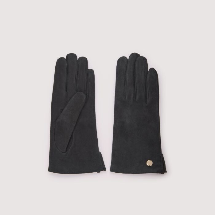 

Кожаные перчатки Coccinelle AUDREY SUEDE GLOVE, зеленый