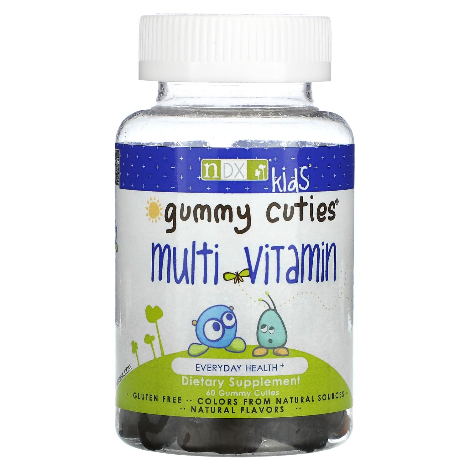 

Gummy Cuties, мультивитамины для детей, 60 жевательных мармеладок, Natural Dynamix (NDX)