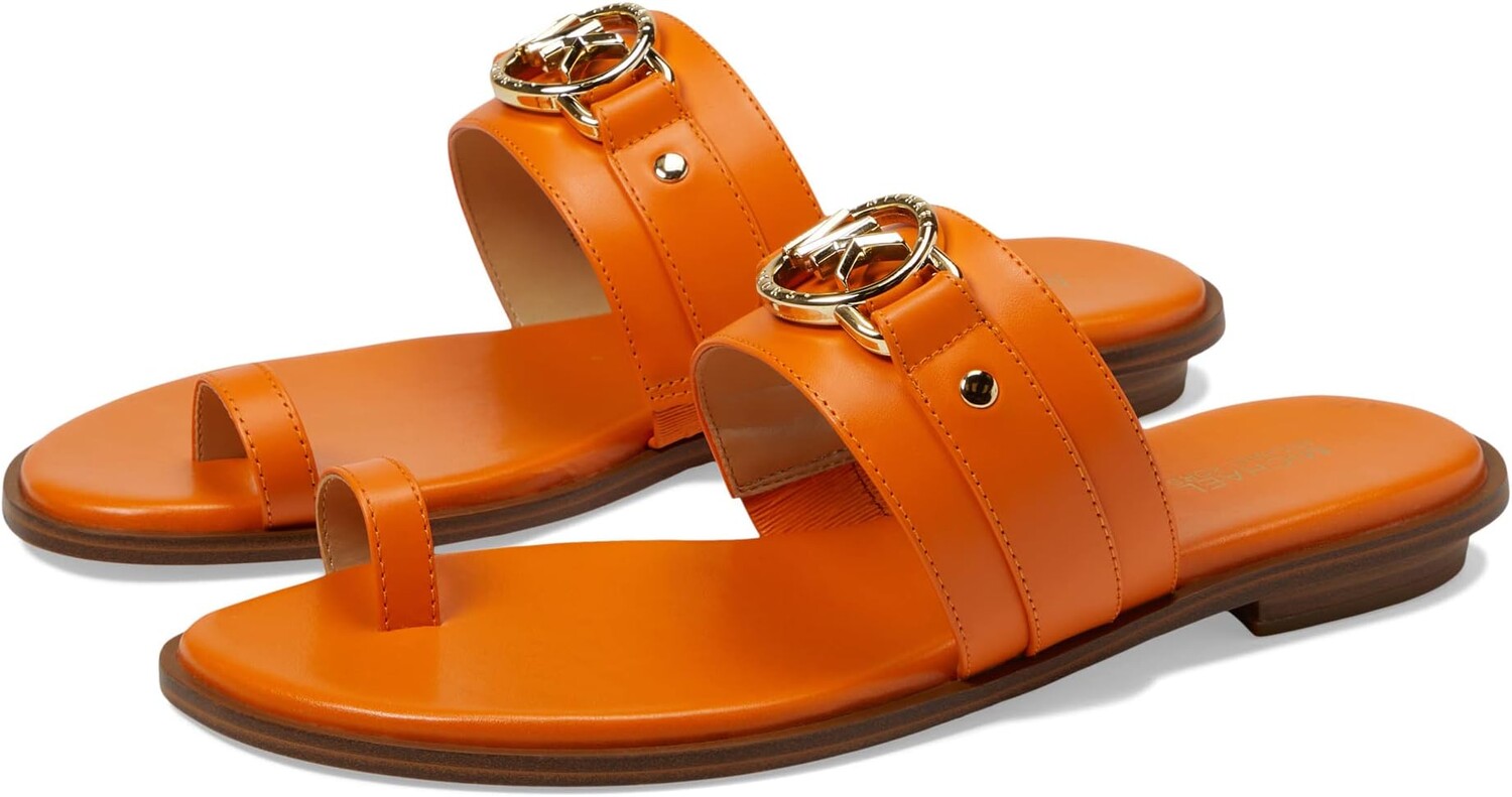 

Сандалии на плоской подошве Rory Flat Thong MICHAEL Michael Kors, абрикос
