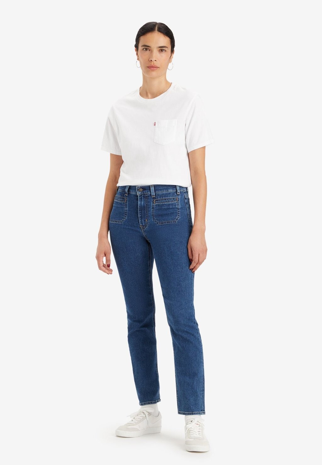 

Прямые джинсы Levi's, синий деним