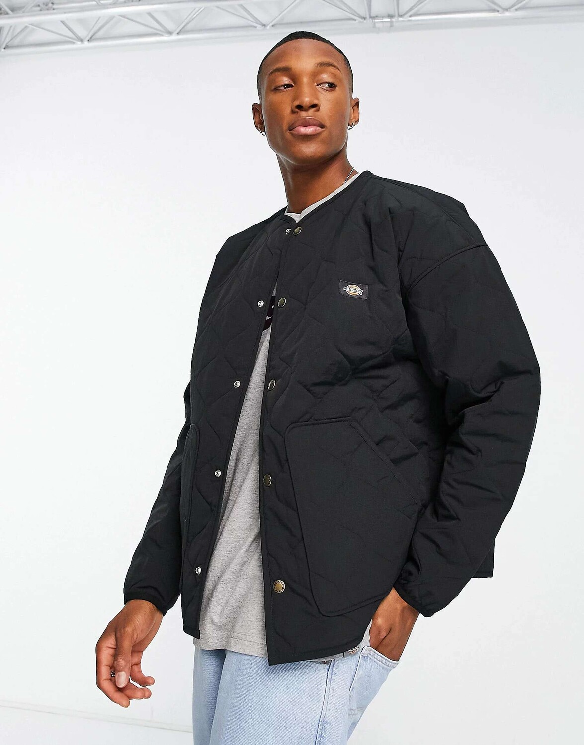 

Черная куртка Dickies Thorsby Linear, Черный