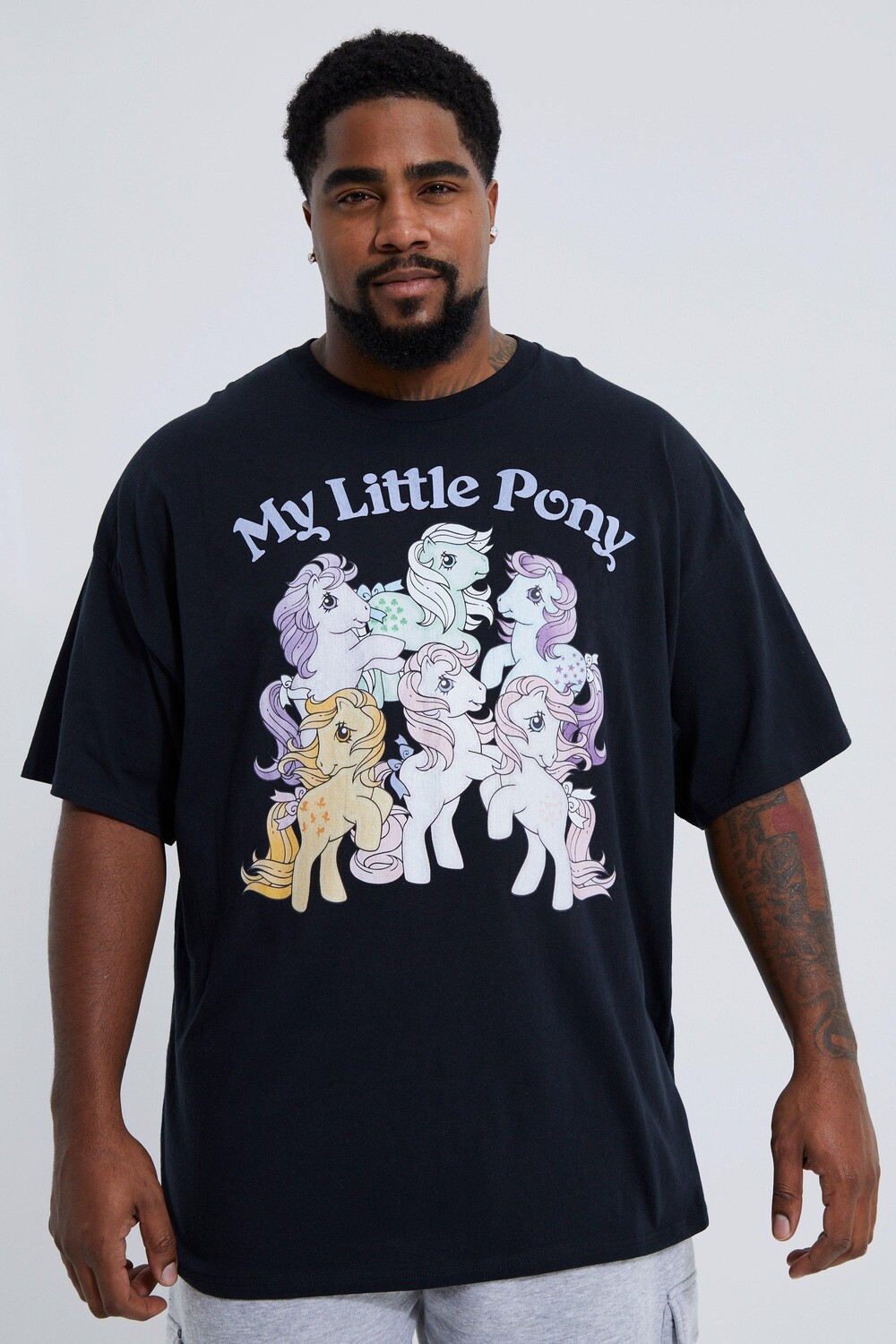 

футболка с лицензией my little pony Boohoo, черный