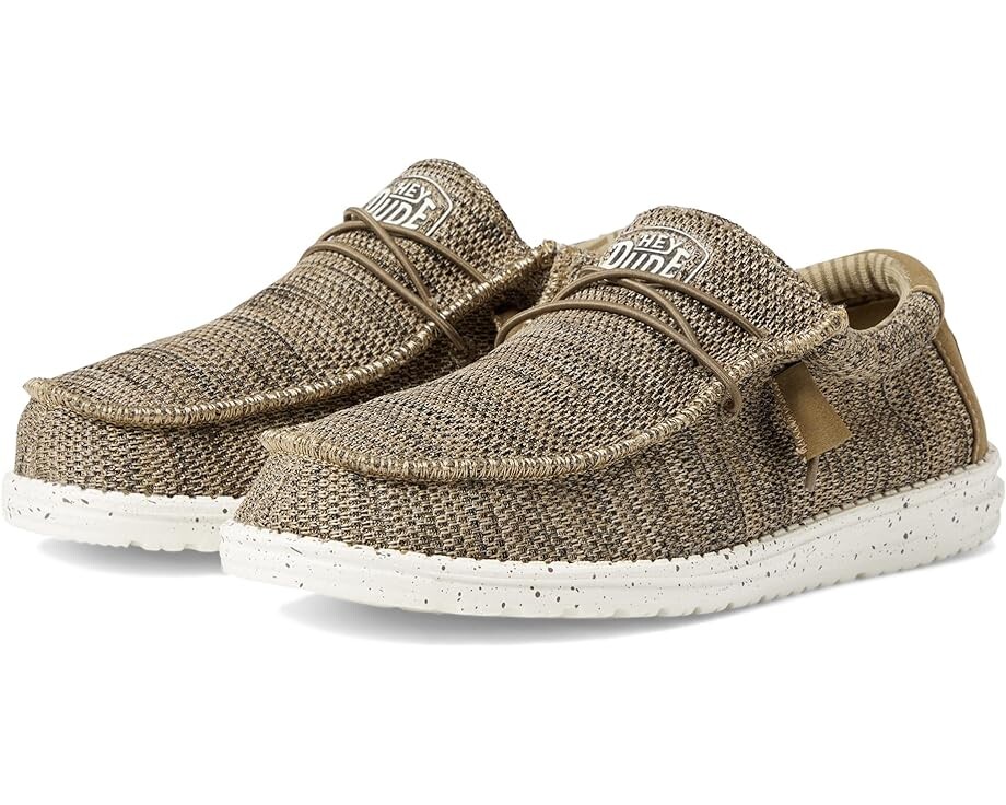 

Кроссовки Hey Dude Wally Sox Slip-On Casual Shoes, коричневый