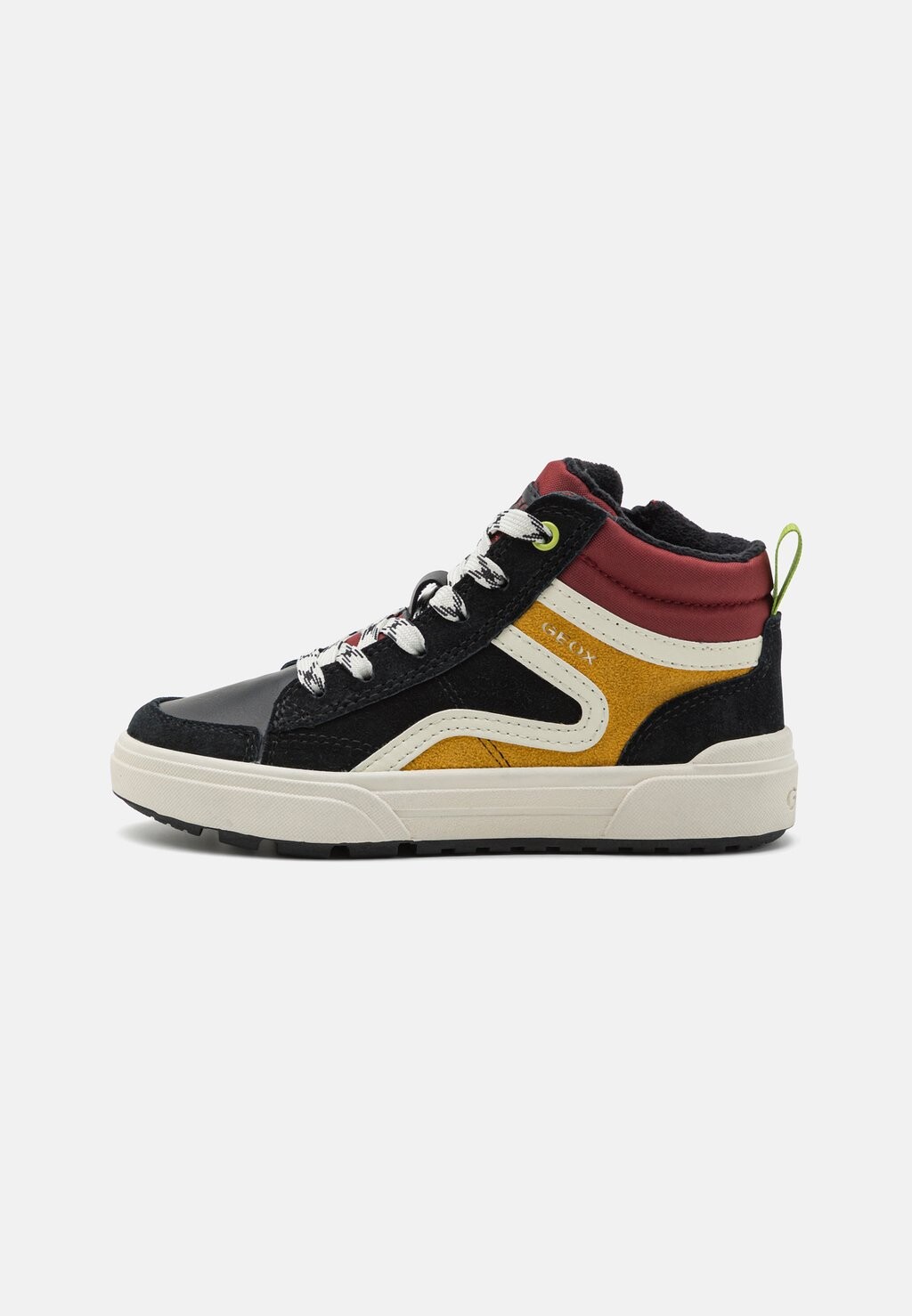 

Высокие кеды WEEMBLE BOY WARM Geox, цвет black/yellow