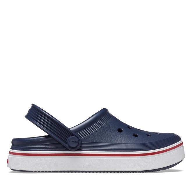 

Шлепанцы Crocs Crocs Crocband Clean Clog Kids 208477 Navy/Pepper 4CC, темно-синий