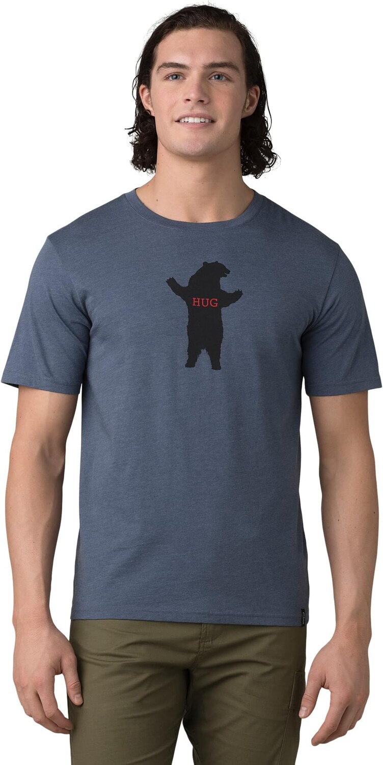

Облегающий крой Bear Squeeze Journeyman Prana, цвет Denim Heather