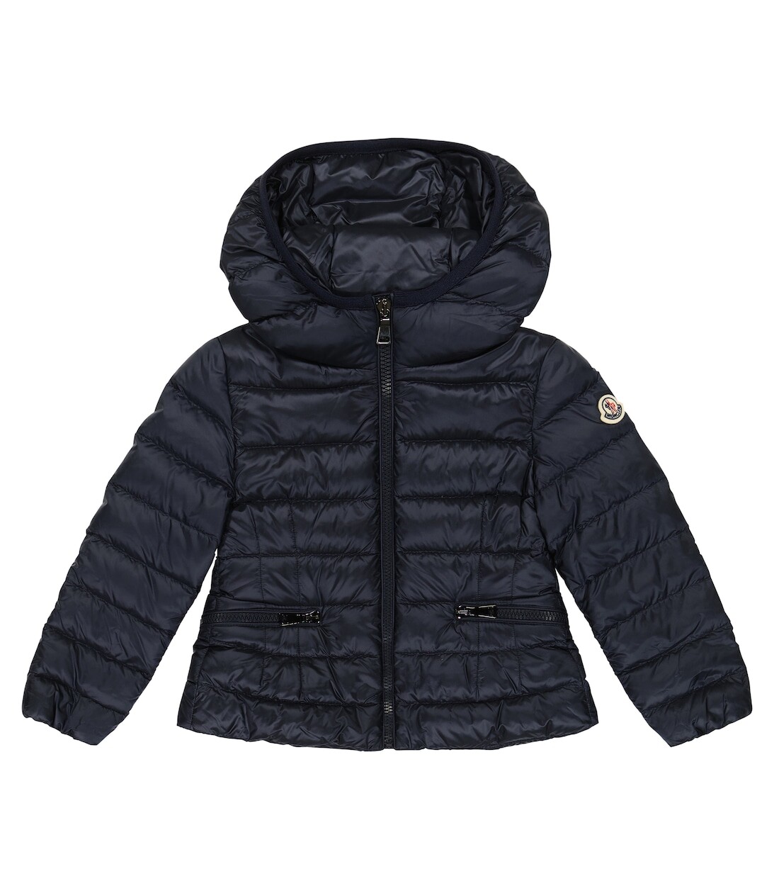 

Пуховик Liset с капюшоном Moncler Enfant, синий