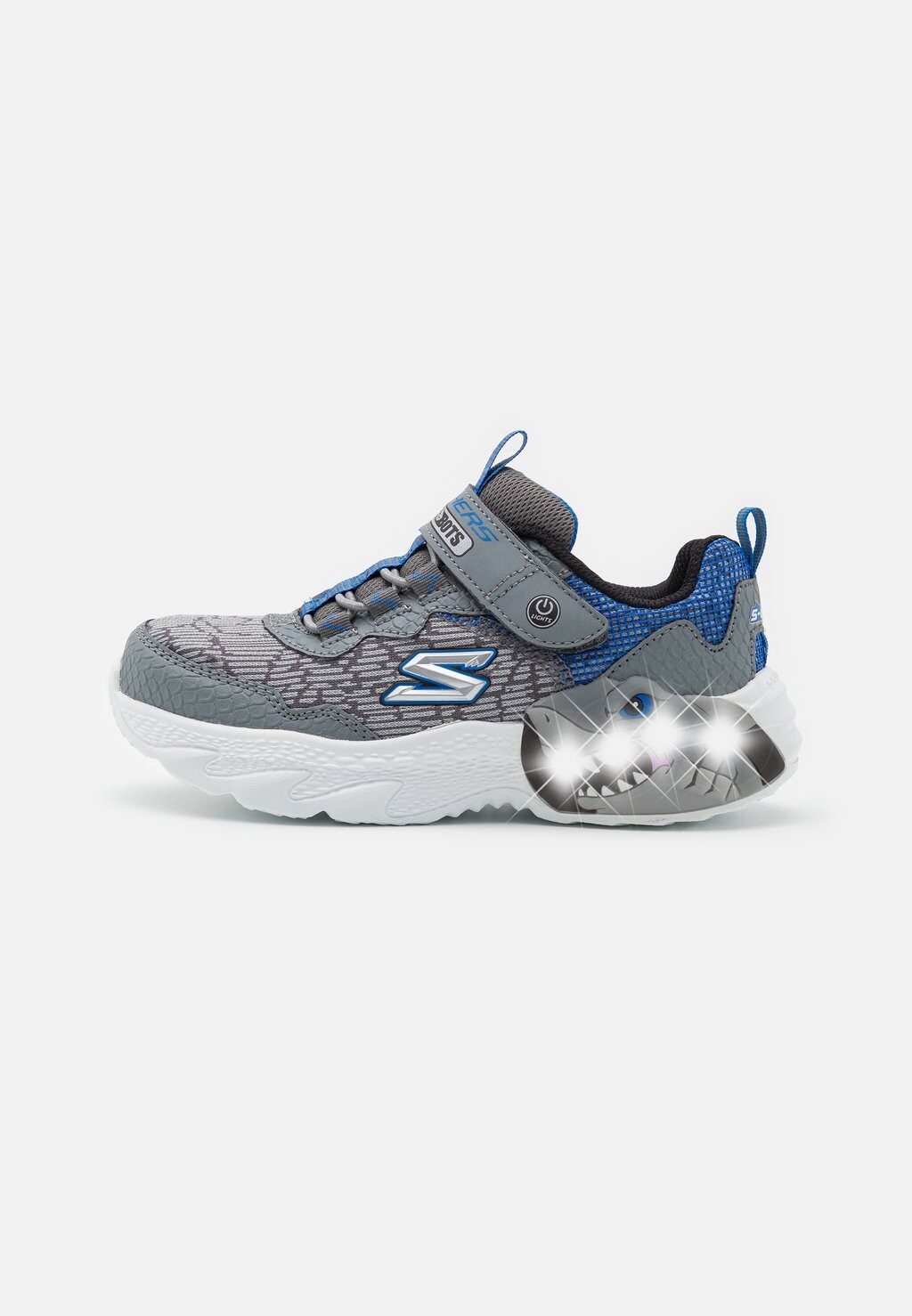 

Кроссовки низкие CREATURE LIGHTS Skechers, цвет charcoal/blue