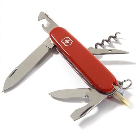 

Спартанский нож Swiss Army, красный