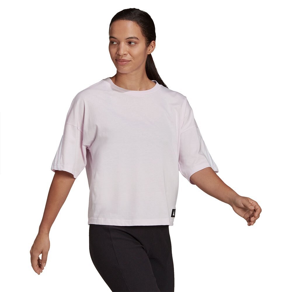 

Футболка adidas Sportswear Future Icons 3 Stripes, розовый