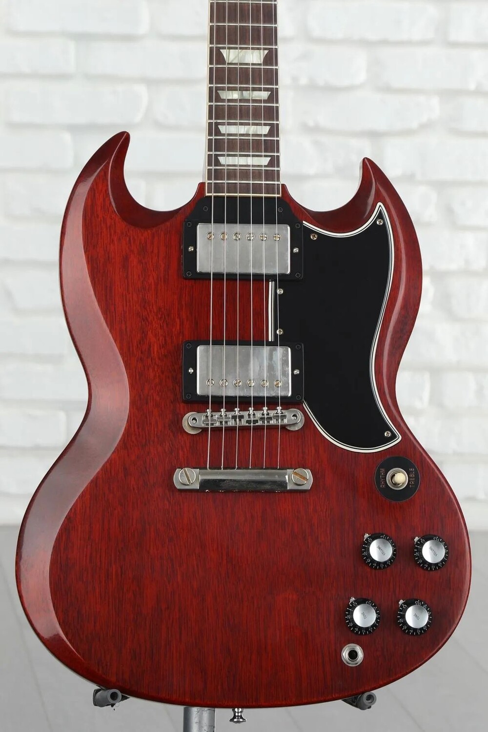 

Gibson Custom 1961 Les Paul SG Standard Reissue VOS — вишневый красный