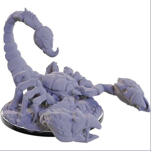 Фигурки Pathfinder Deep Cuts Unpainted Miniatures W22: Magma Scorpion WizKids миниатюра wizkids deep cuts giant octopus