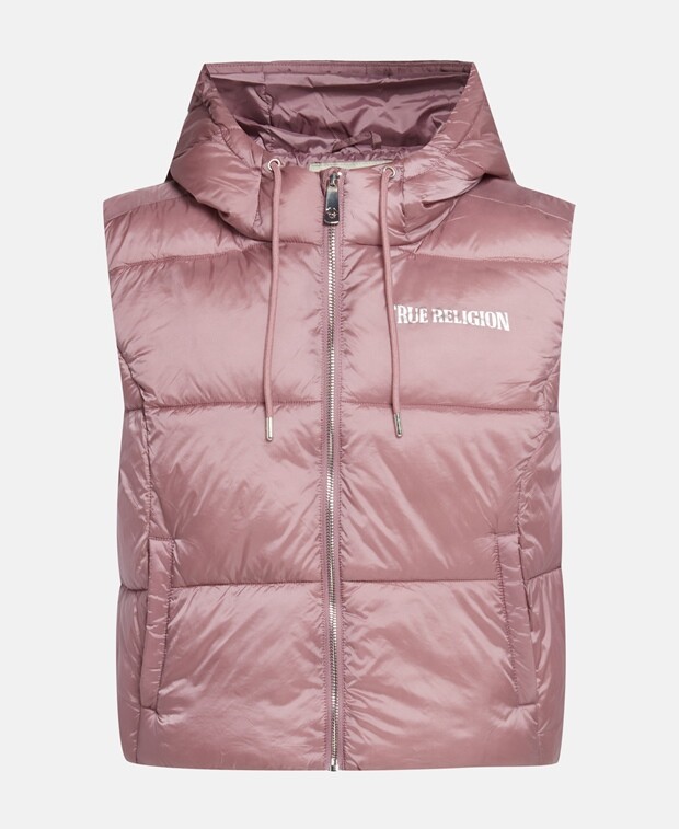

Стеганый жилет True Religion, лиловый