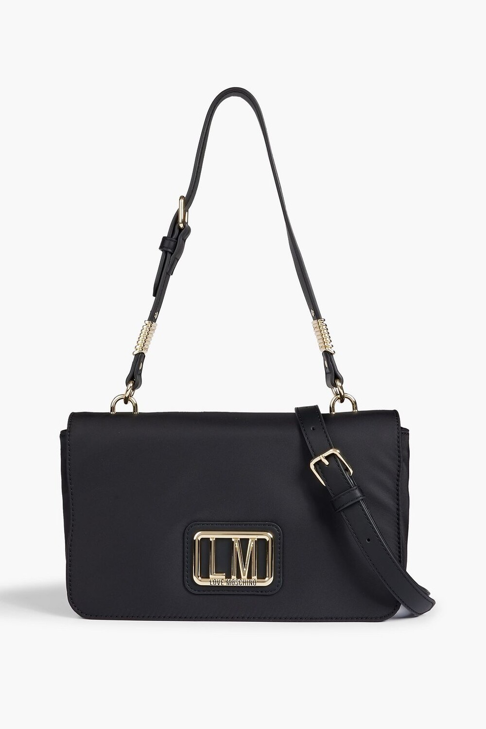 

Сумка через плечо Shell LOVE MOSCHINO, черный