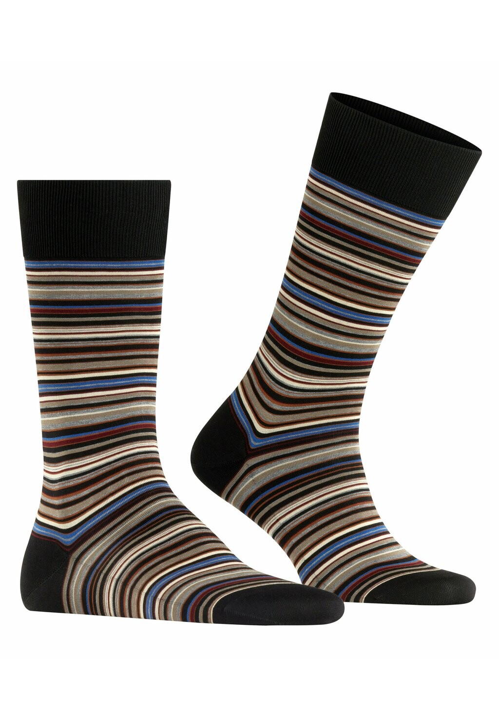 

Носки MICROBLOCK BUSINESS & CASUAL FALKE, серый/белый