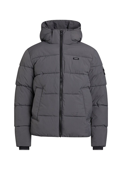 

Серое мужское пальто Calvin Klein, Серый