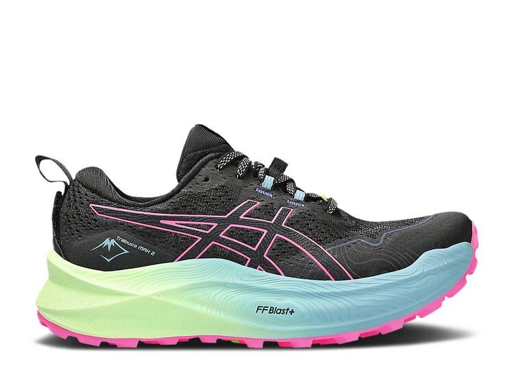 

Кроссовки ASICS WMNS TRABUCO MAX 2 'BLACK HOT PINK', черный