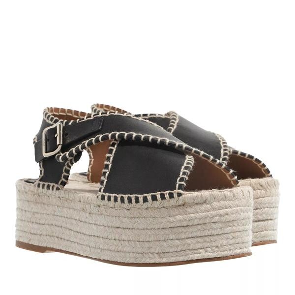 

Эспадрильи lucinda platform espadrilles Chloé, черный